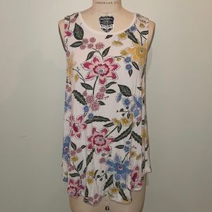 Multicolor Floral tank top
